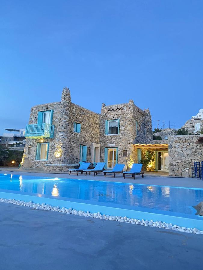 Villa Casa De Blue Mykonos Town Exteriör bild