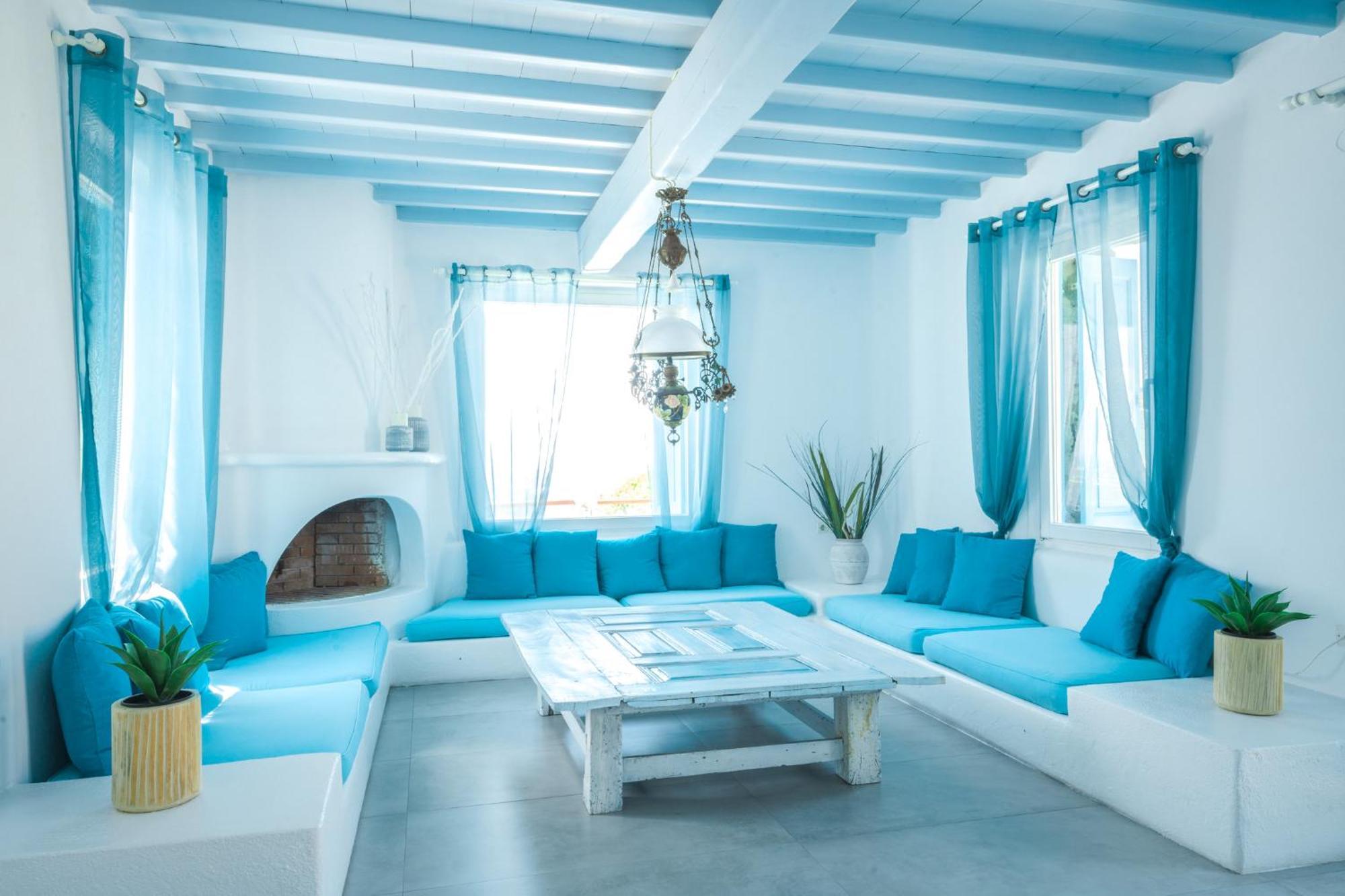 Villa Casa De Blue Mykonos Town Exteriör bild