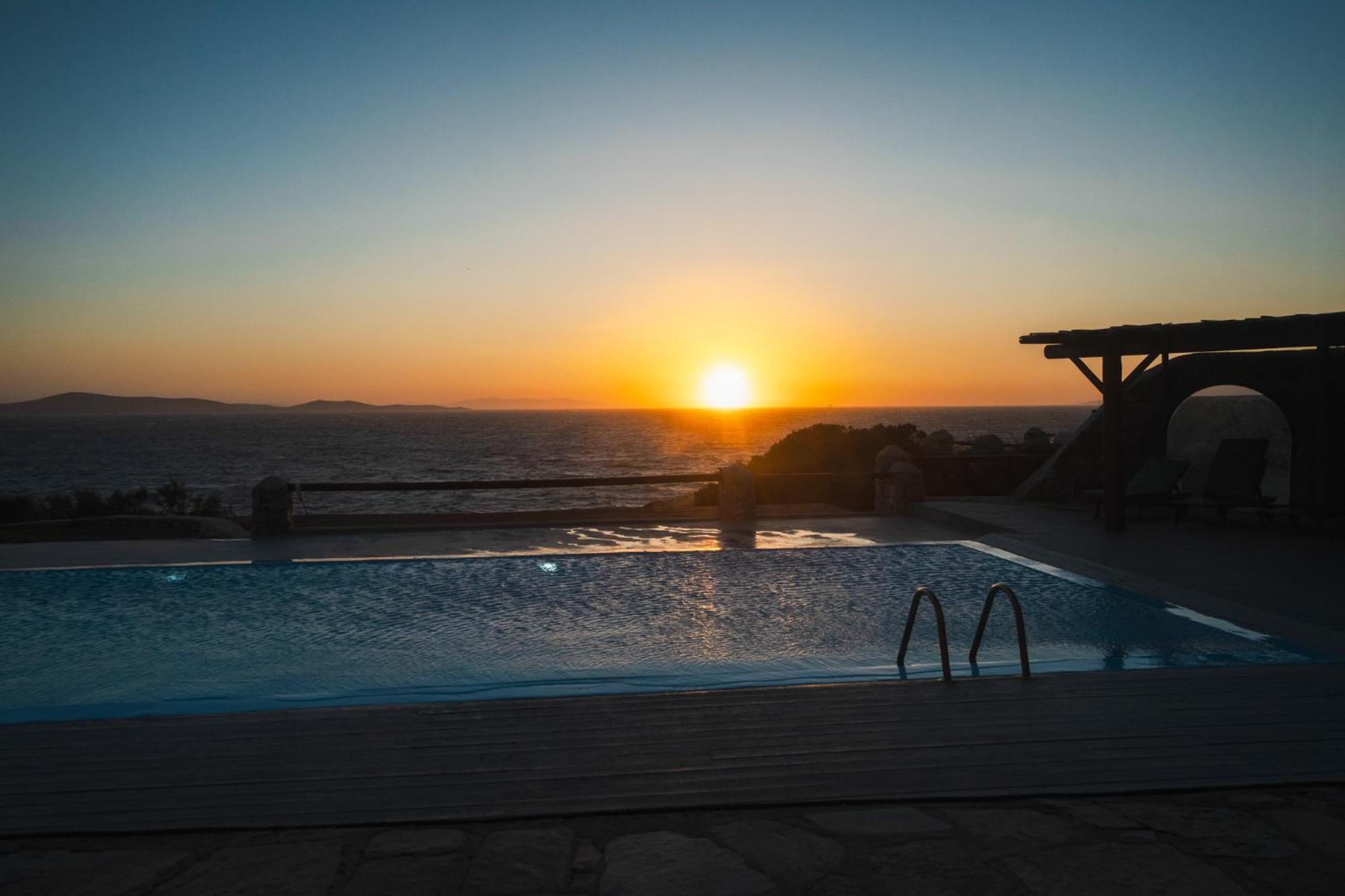 Villa Casa De Blue Mykonos Town Exteriör bild