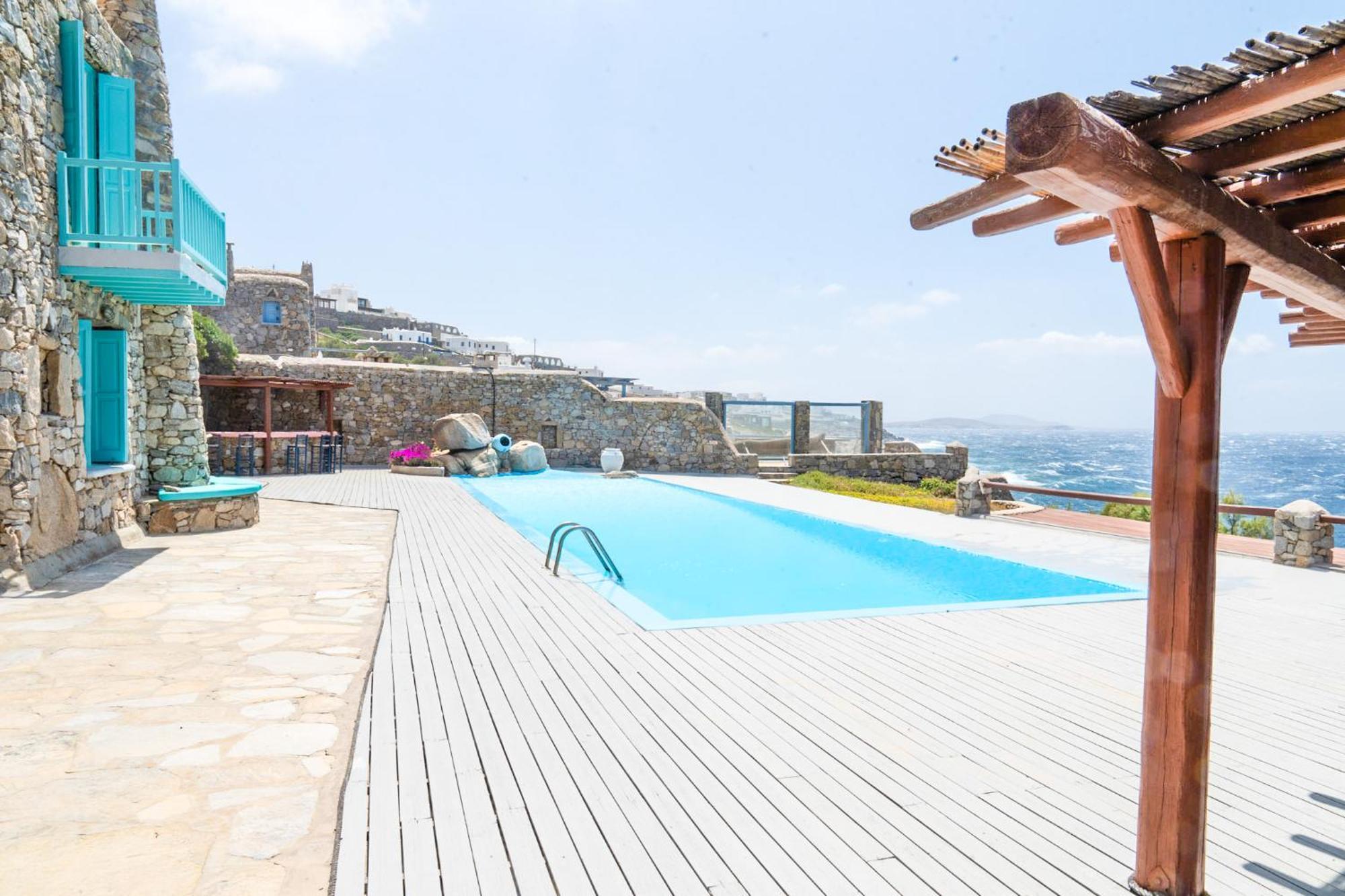 Villa Casa De Blue Mykonos Town Exteriör bild