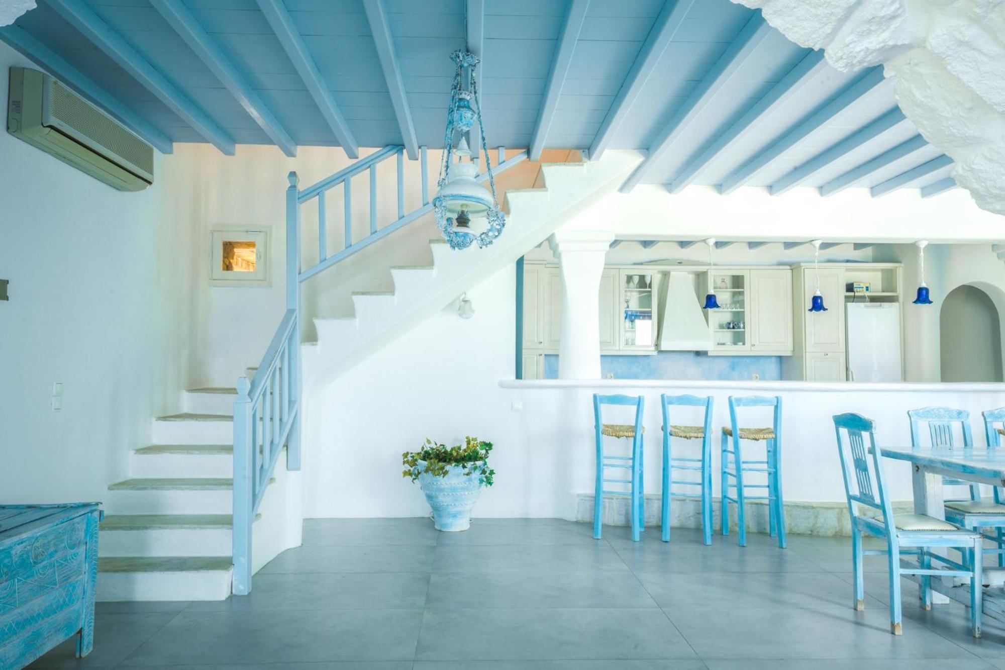 Villa Casa De Blue Mykonos Town Exteriör bild