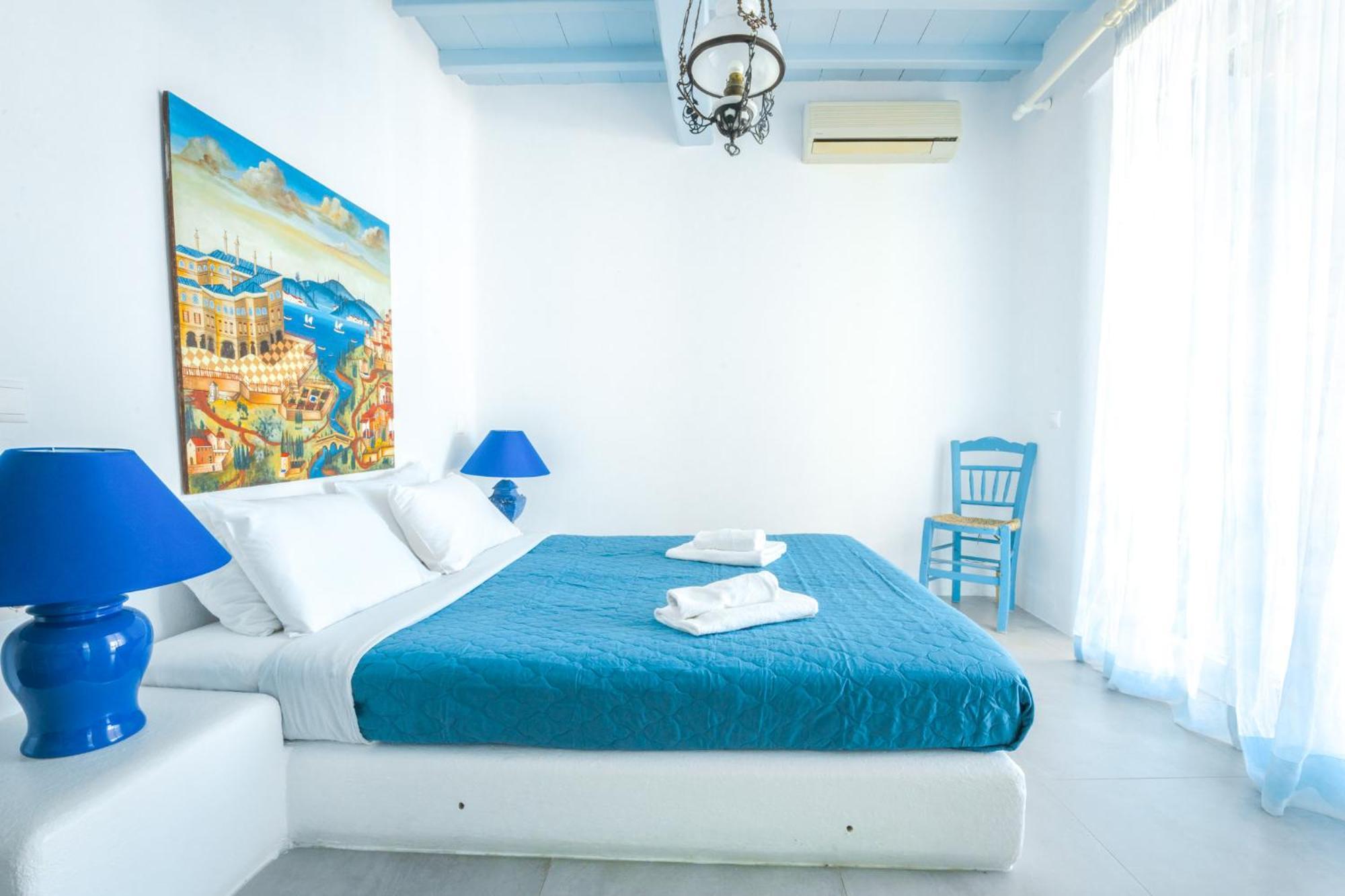 Villa Casa De Blue Mykonos Town Exteriör bild
